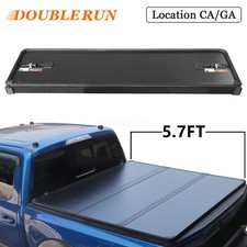 3fold Hard Truck Bed Tonneau Cover Wled 5.75.8ft For Dodge Ram1500 2009-2025
