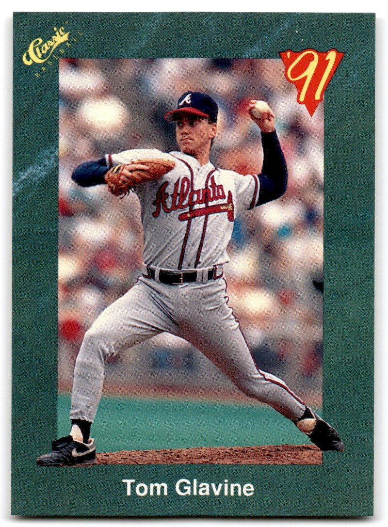 1991 Classic III Tom Glavine Atlanta Braves #T26