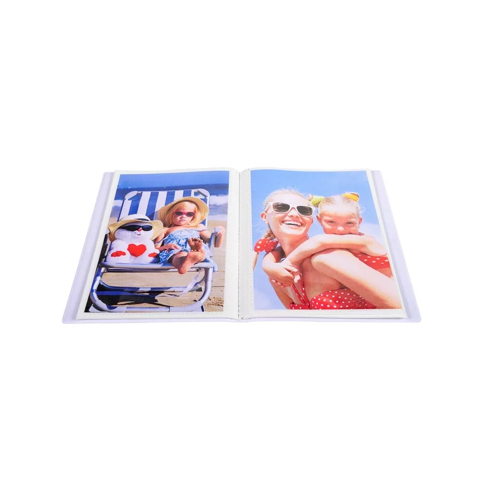 Album photos à pochettes souples - 24 photos 10x15 cm - Couverture Peace &  Lov