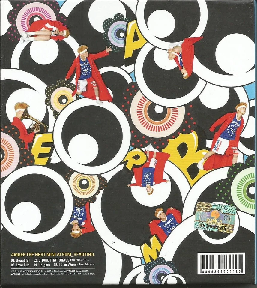 Beautiful [1st Mini Album] de Amber | CD | état très bon - Photo 2/4