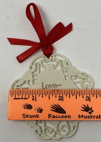 Carlton Cards Our Christmas Together 1997 Heart Love Gift Ornament W/ Box - Picture 4 of 8