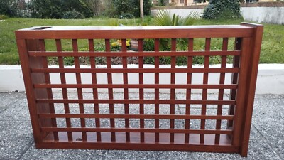 Copriradiatore In MDF HOMCOM 152x19x82 Cm – Design A Nido D'Ape, Rovere, Con Piano Mensola, Sicuro Per Bambini E Animali - 3