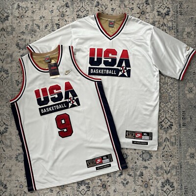 Nike 90s アトランタオリンピック チームUSA Vintage 90s Team USA Dream Team Olympic Gold Jersey Nike 2 Piece