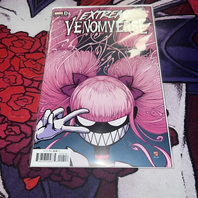 Extreme Venomverse #4 1:25 Okazaki Variant 1st Necroko Manga Venom