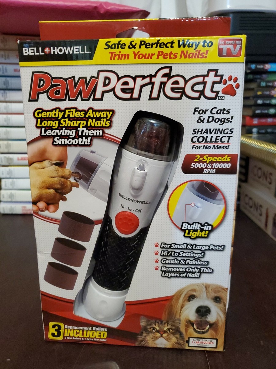 Bell+Howell Paw Perfect Pet Nail Trimmer as seen on TV 100% positive fb