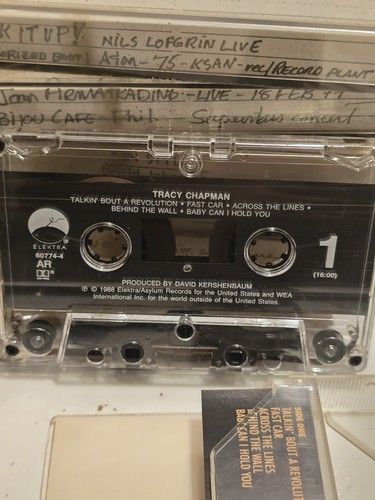 Original Tracy Chapman Self Titled Promo Cassette Tape NARM 30th Annual Conven. - Picture 5 of 7