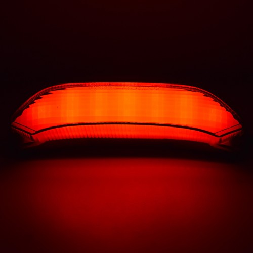 E-Mark Red LED Integrated Blinker Brake Taillight For HONDA CBR600RR 2013-2024 - Picture 8 of 12