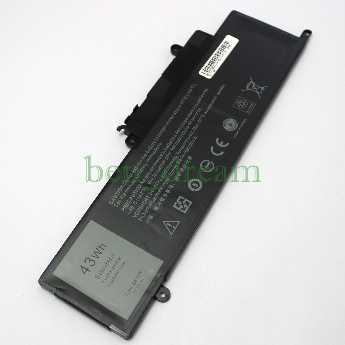 Laptop battery For GK5KY Del_ Inspiron 11 3147 3148 3152 Series Inspiron 13 7353 7352 7347 7348 7359 7558 7568 Series Laptop Notebook Battery Fits Type 92NCT 4K8YH 04K8YH 092NCT