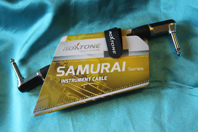 Roxtone Samurai Series 6 inch Utility Right Angle Patch Cable, MPN SGJJ130L015