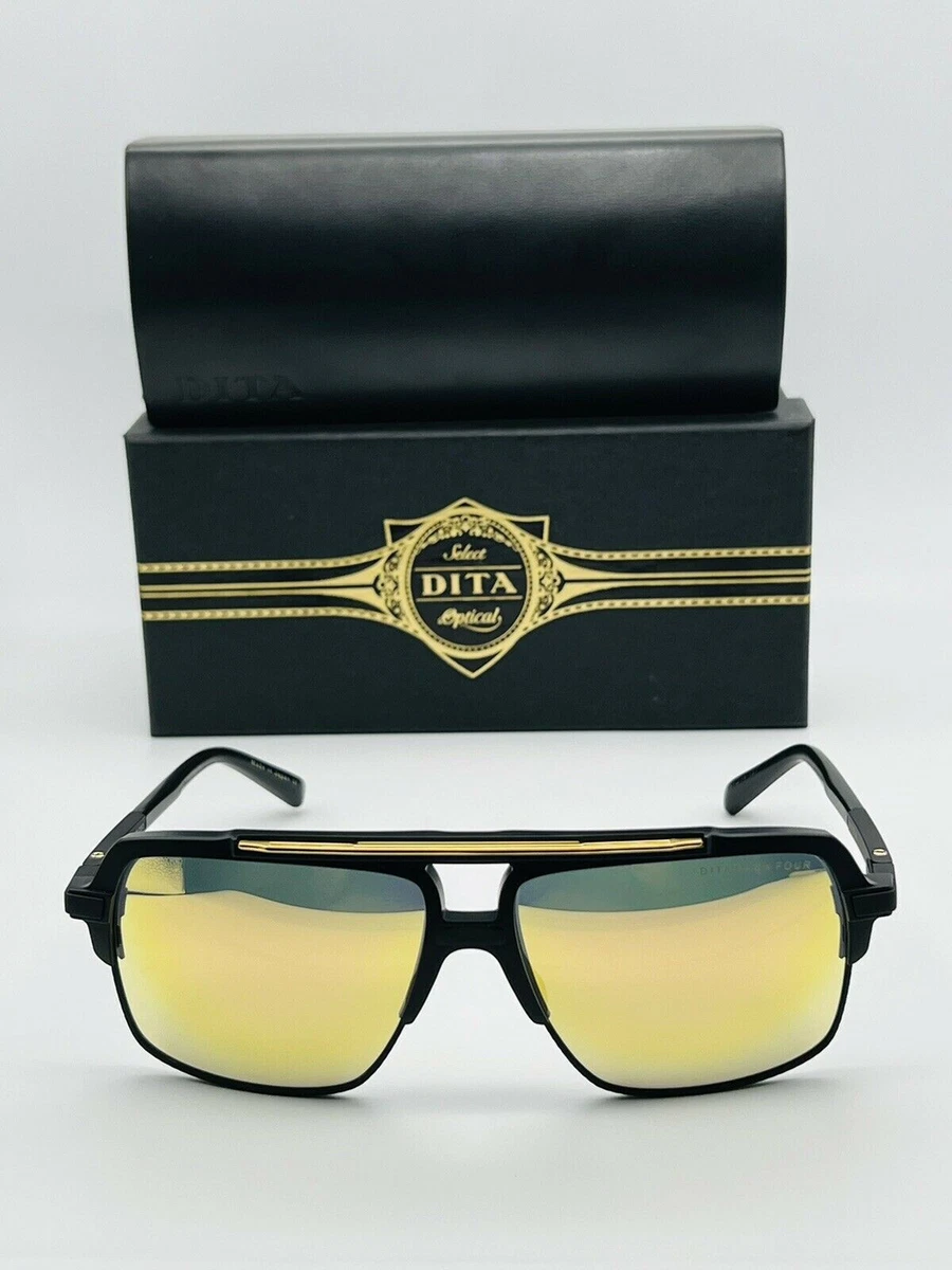 Dita Men s Mach Four DRX 2070 18K Gold Fashion Pilot Polarized