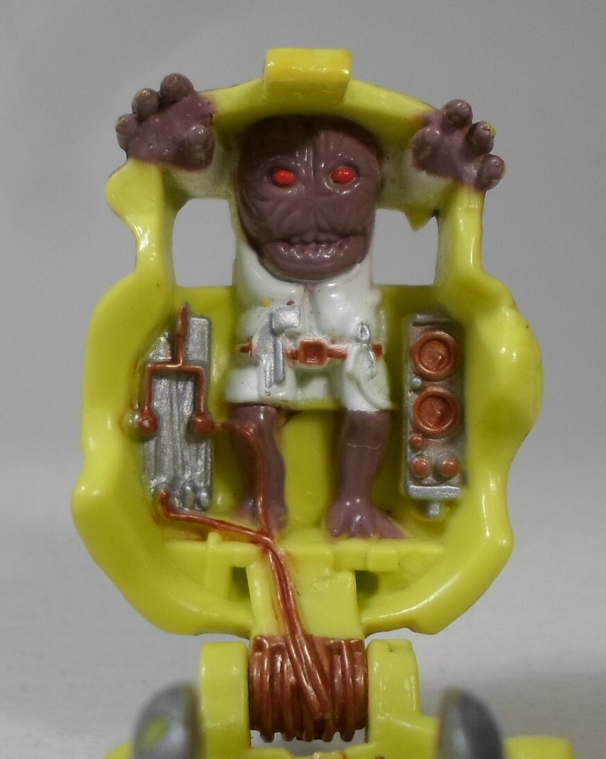 MIGHTY MAX VTG 1993 SHRUNKEN HEADS SERIES 1 BRAIN FACE