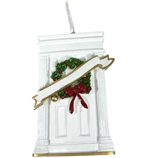 PolarX Door Wreath Christmas Ornament- Banner Can Be Personalized