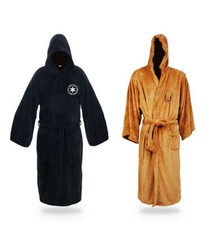 Star Wars Jedi Empire Bademantel Pyjamas Herren Bademantel mit Kapuze Nachtkleid