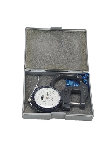 Testex 7326STX1 Full Jeweled Dial Thickness Gauge Mechanical .0001-.050" Grad