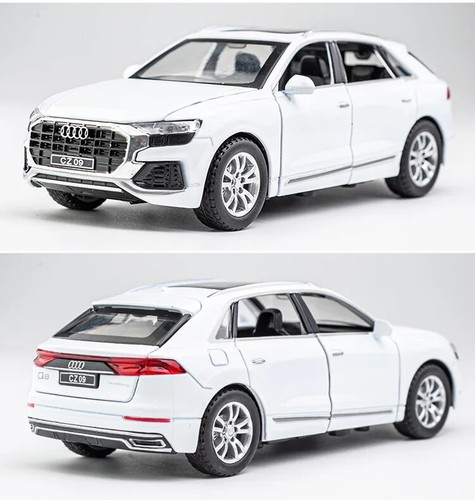 1:32 Audi  Q8 SUV Alloy Car Model Diecast Scale Toy Vehicles Car Sound Light - Picture 7 of 24
