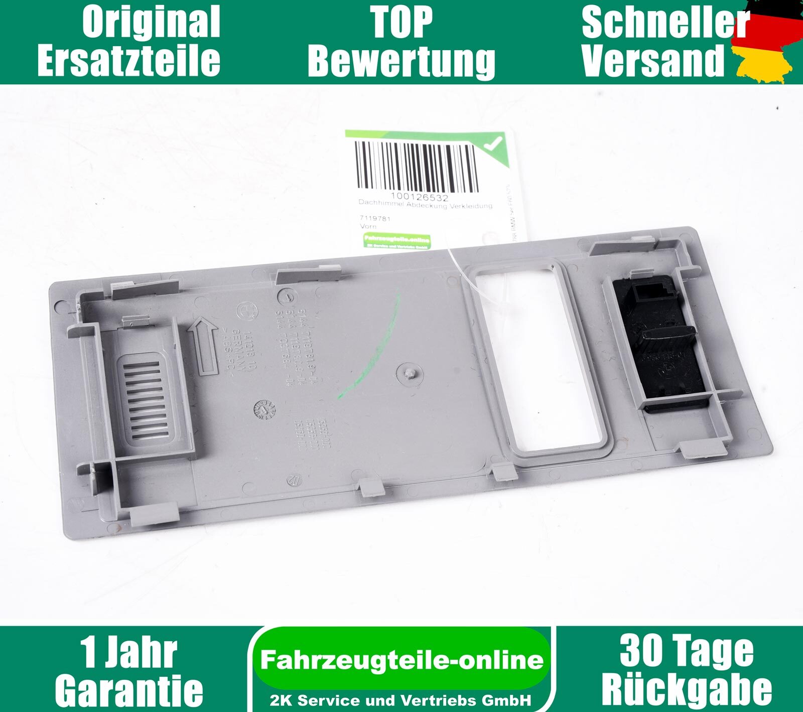 BMW 5 er E60 E61 blende Himmel vorne beige 7119781 online kaufen