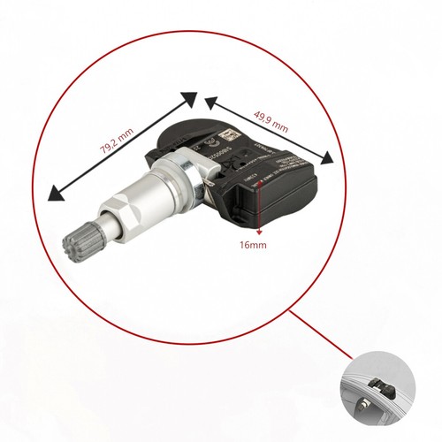 RDCi TPMS-Sensor Reifenluftdrucksensor 433 MHz für VOLVO V70 III XC70 II 07-13 - Bild 8 von 11