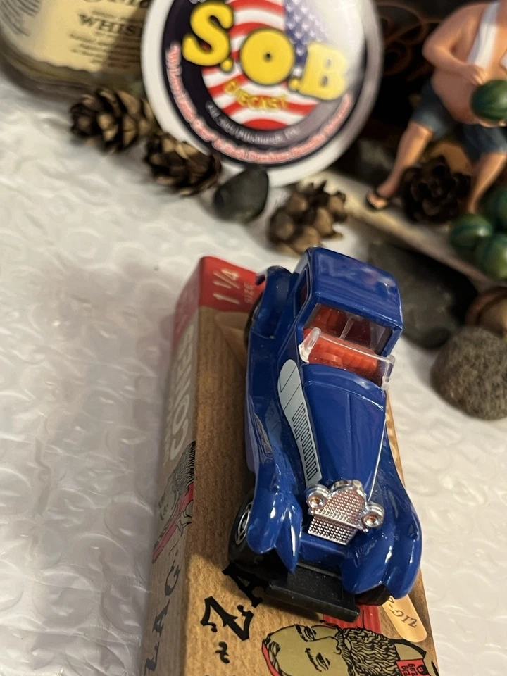 Tomica 1930s Bugatti Cupé Deville Nº F46 Azul Diecast USADO EX Estado Japón p1978 Foto 4 de 4