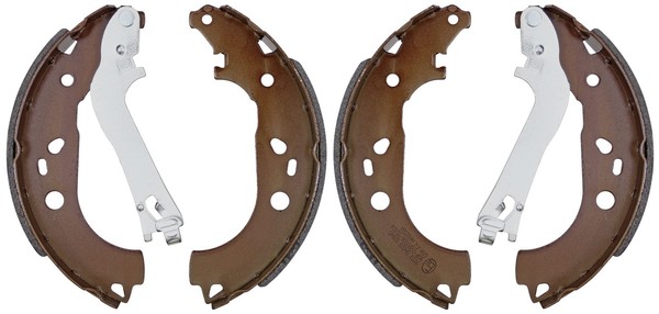 F.Becker Bremsbackensatz Hinten Rechts Links FüR Fiat Doblo Idea Combo Mk Iii-image
