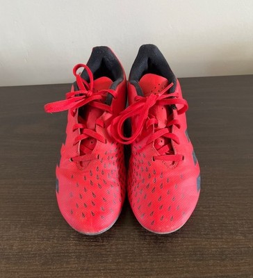 Adidas Mens Size 6 Red Predator Freak 4 Soccer Cleats Lace Up