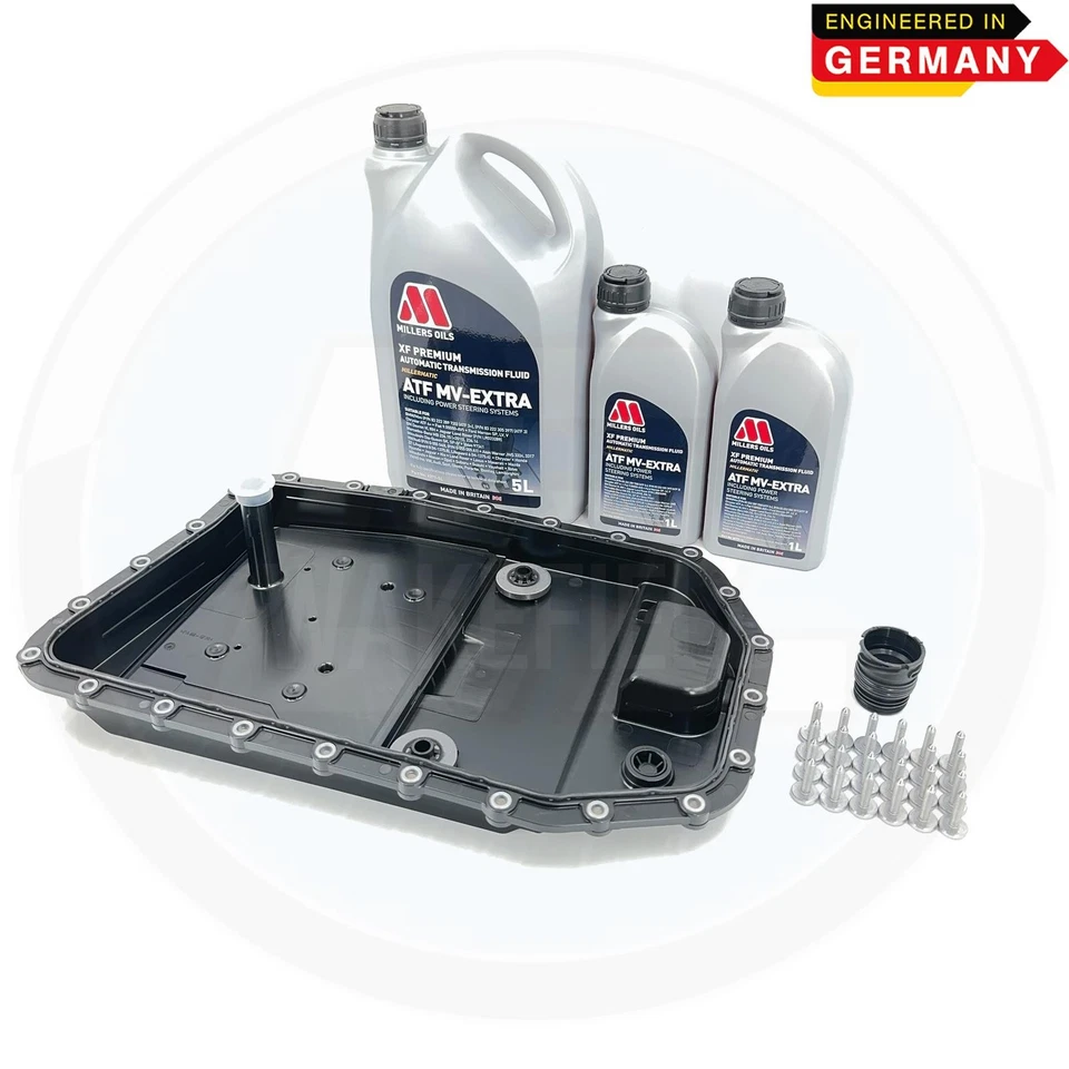 6HP19 6HP21 BMW AUTOMATIC TRANSMISSION GEARBOX SUMP PAN SEAL FILTER 7L OIL KIT - Image 2 of 4