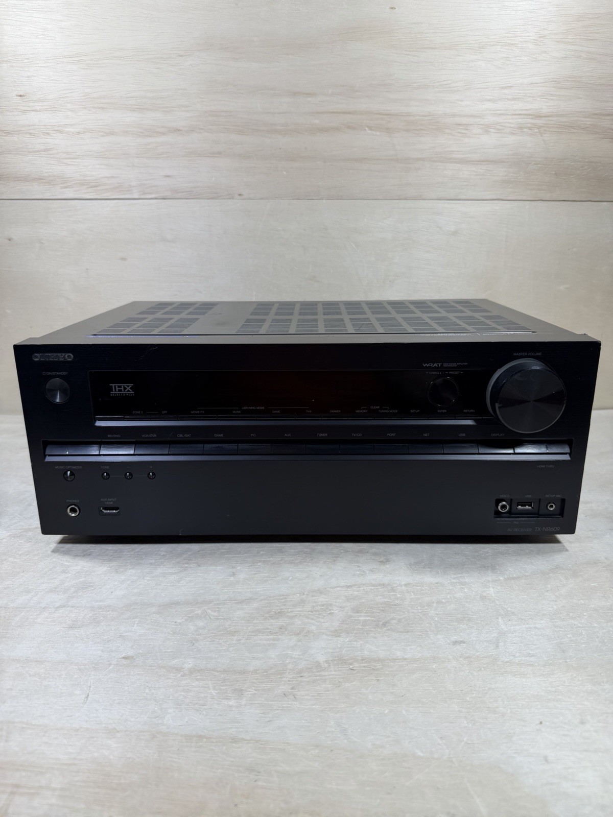 Onkyo TX-NR609 7.2 Channel Network THX Certified HDMI A/V Receiver (no remote)