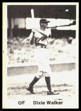 Dixie Walker 1975 TCMA All Time Brooklyn / Los Angeles Dodgers #NNO