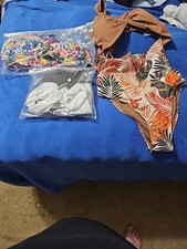 3 Women's Size Small Bathing Suits. 2 Bikinis and 1 One Piece Suit
