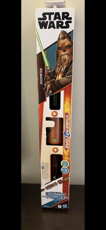 Star Wars Lightsaber Forge Kyber Core Kelnacca Green Saber