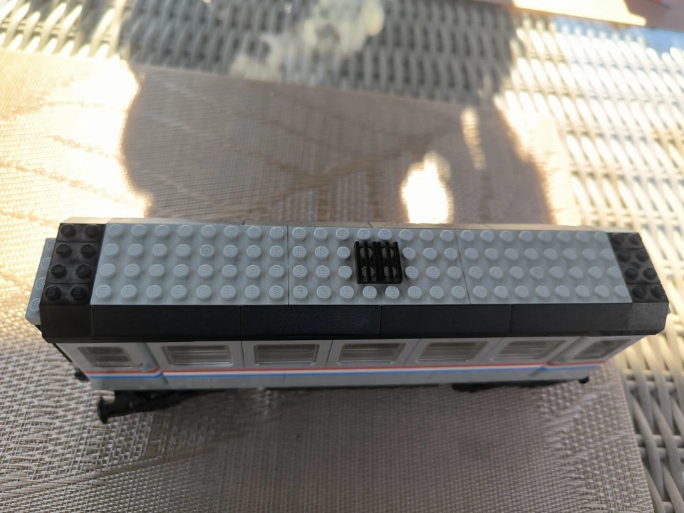 LEGO Train 9V  4558  Wagon  Metroliner  - Photo 3/4