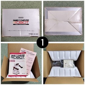 Nintendo Famicom Robot R.O.B. HVC-012 Block Gyro Set New Item Include Japan F/S