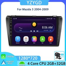 For Mazda 3 2004-2009 Multimedia Car Radio Stereo Gps Navi Carplay Video Player