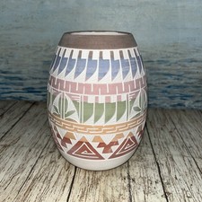 Native American Navajo Hand Etched & Hand Pai...
