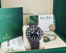 ROLEX White Gold Yachtmaster 42 Oysterflex Strap BOX CARD TAGS 226659 SANT BLANC 2