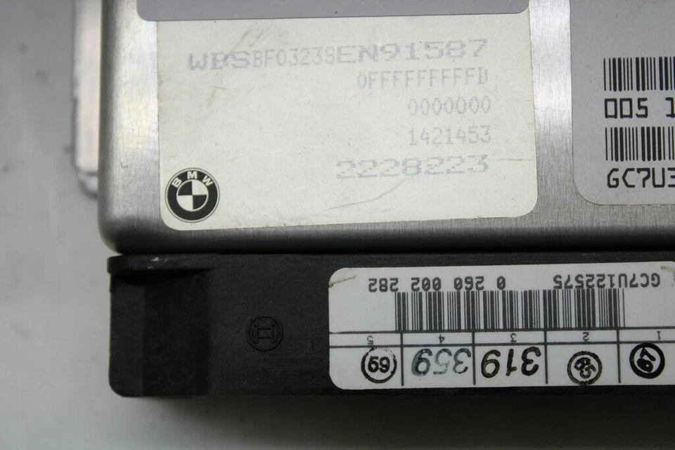 Computadora de transmisión BMW M3 E36 1995 1996 1997 TCU TCM OEM usada Foto 2 de 4