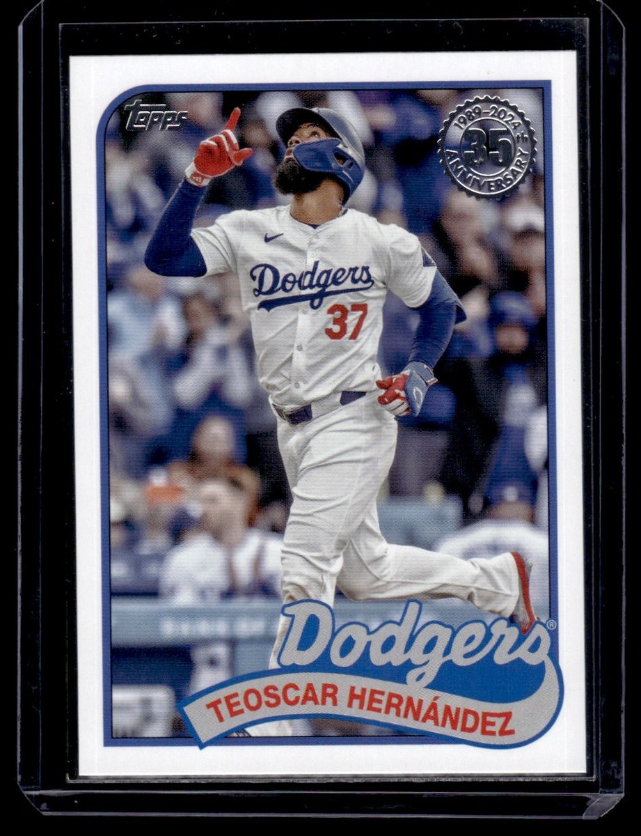 2024 Topps Update 1989 Baseball Teoscar Hernandez Los Angeles