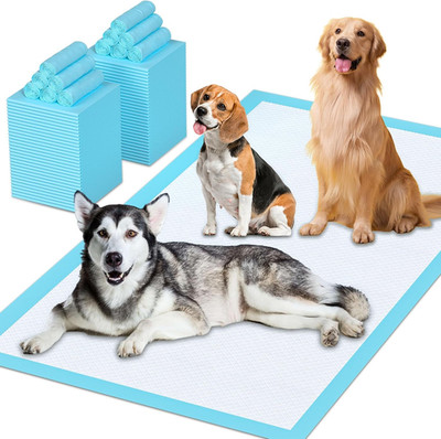 Puppy Pads Extra Large for Dogs 31''X47'' 40 Count, Leak-Proof & Super Absorbent D