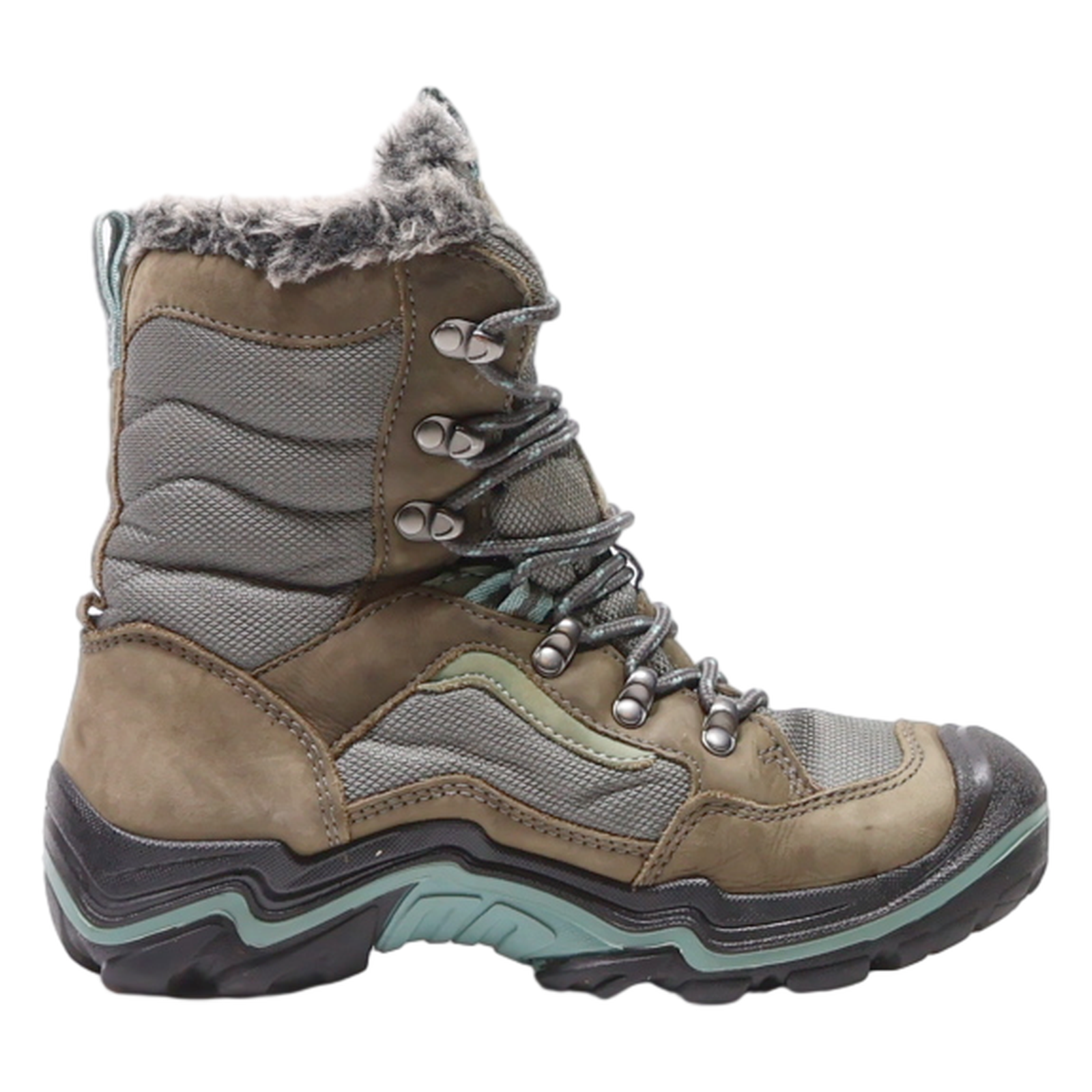 Stivali da neve KEEN grigio sintetico 1013990 donna UK 4
