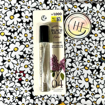 Peach Lilac Perfume Mist Spray 15mL Made in Korea Peach & Rose Scent Daily Comma