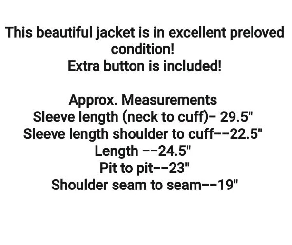 Talbots Jacket Size 16 Animal Print Velvet Swing Coat Button Front Pockets Lined - Image 2 of 4