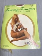 Vintage 1960  s Shipmates Tummy Trimmer Panty Hose Ex Tall