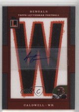 2008 Topps Letterman /35 Andre Caldwell #AP-AC Patch Auto 0m0