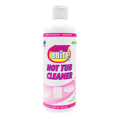 Quick N Brite Heavy Duty Hot Tub Cleaner - Non-abrasive Cleaning Gel, 16 oz. (Pa