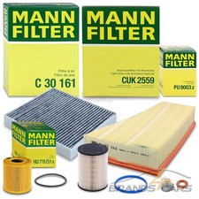 MANN-FILTER INSPEKTIONSPAKET FILTERSATZ B FÜR FORD MONDEO 4 2.0 TDCi BJ 07-12