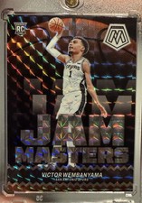 2023–24 Panini Prism Victor Wembanyama Jam Masters Rookie Card