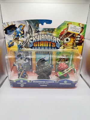 Skylanders Giants Battle Pack 1 / Chop Chop / Shroomboom / Dragonfire / Neu OVP