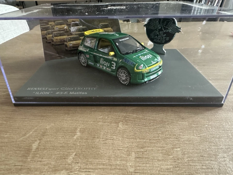 1:43 Eagle Renault Sport Clio Trophy ILION #3 Matifas Foto 2 de 4