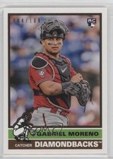 2023 Topps Transcendent Collection VIP Party 4/100 Gabriel Moreno (Catching) 3y1