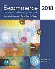 E-COMMERCE 2018 (14TH EDITION) By Kenneth C. Laudon & Carol Guercio Traver Mint