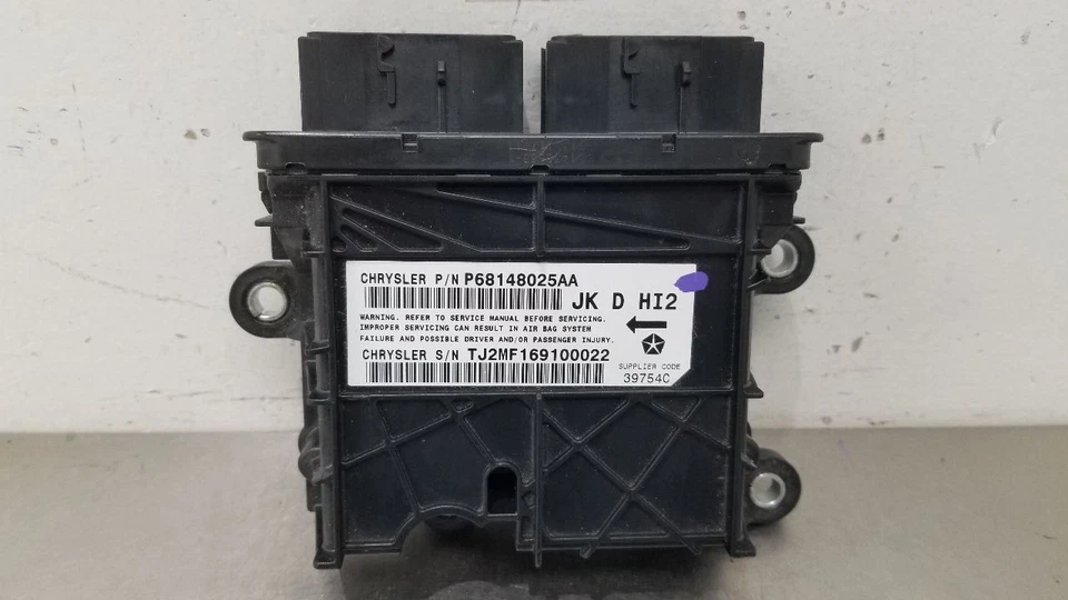 11 MÓDULO BOLSA JEEP WRANGLER JK SRS 68148025AA Foto 3 de 4